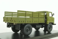 ГАЗ-66 4х4 бортовой 1964, хаки, SSM1007, SSM 1:43