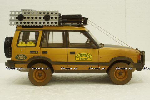 Land Rover Discovery Series I 5-door Camel Trophy Kalimantan 1996, dirty version,  ALM810411, Almost Real 1:18