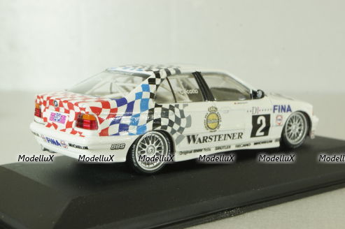 BMW 318i (E36) ADAC TW-Cup #2 1994 J.Cecotto, white, 430942002, Minichamps 1:43