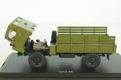 ГАЗ-66 4х4 бортовой 1964, хаки, SSM1007, SSM 1:43