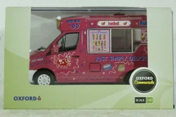 Mercedes Sprinter Whitby Mondial Ice Cream, 2007, pink,  43WM009, Oxford 1:43