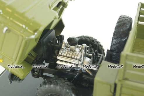 ГАЗ-66 бортовой, хаки, SSM1007, SSM 1:43