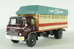 Barreiros Super Azor Truck Telonato Parcet Parramon Transports 2-Assi 1967, Brown Cream, Camiones y Autobuses, Salvat 1:43