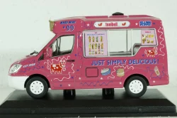Mercedes Sprinter Whitby Mondial Ice Cream, 2007, pink,  43WM009, Oxford 1:43