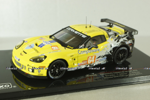 Chevrolet Corvette C6 ZR1 #64 Le Mans 2010 Gavin-Beretta, yellow, LMM199, IXO 1:43