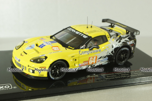 Chevrolet Corvette C6 ZR1 #64 Le Mans 2010 Gavin-Beretta, yellow, LMM199, IXO 1:43
