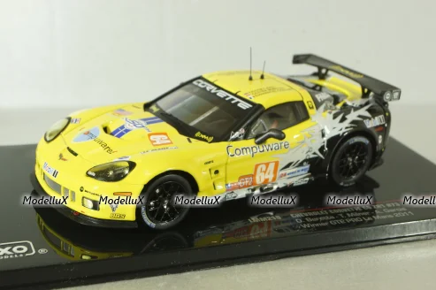 Chevrolet Corvette C6 ZR1 #64 Le Mans 2010 Gavin-Beretta, yellow, LMM199, IXO 1:43