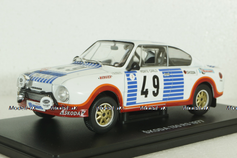Skoda 130 RS #49, Rally Monte Carlo, 1977, Hachette 1:24 Выпуск №24 С журналом!