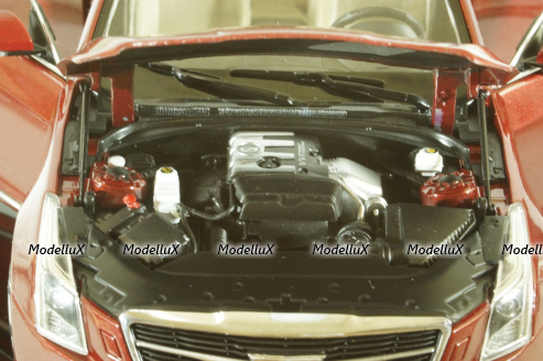 Cadillac ATS-L 2012, red,  Dealer Edition, 1:18