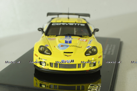 Chevrolet Corvette C6 ZR1 #64 Le Mans 2010 Gavin-Beretta, yellow, LMM199, IXO 1:43