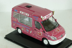 Mercedes Sprinter Whitby Mondial Ice Cream, 2007, pink,  43WM009, Oxford 1:43