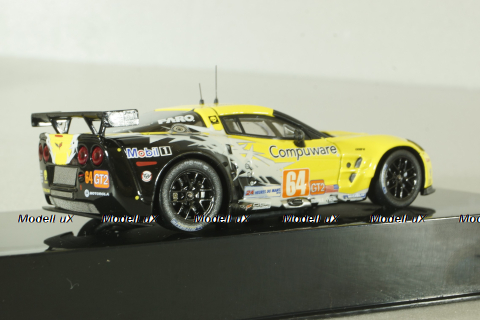Chevrolet Corvette C6 ZR1 #64 Le Mans 2010 Gavin-Beretta, yellow, LMM199, IXO 1:43