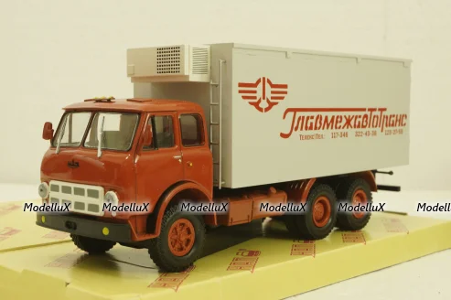 Маз-514, Рефрижератор, Главмежавтотранс, Modellux 1:43