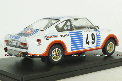 Skoda 130 RS #49, Rally Monte Carlo, 1977, Hachette 1:24 Выпуск №24 С журналом!