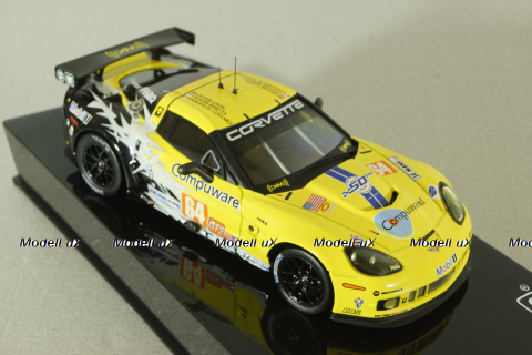 Chevrolet Corvette C6 ZR1 #64 Le Mans 2010 Gavin-Beretta, yellow, LMM199, IXO 1:43