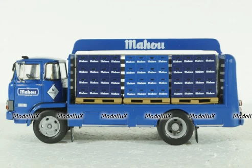 Ebro E-95 Truck Portabottiglie Mahou 2-assi 1976, Camiones y Autobuses, Salvat 1:43