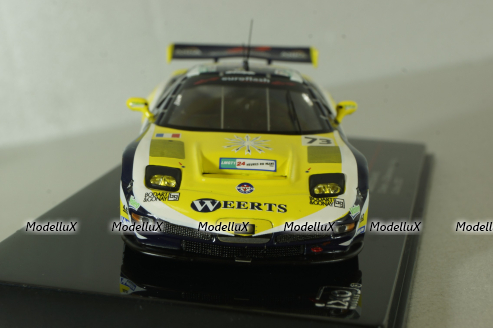 Chevrolet Corvette C5-R #73 Le Mans 2007, yellow, LMM128, IXO 1:43 