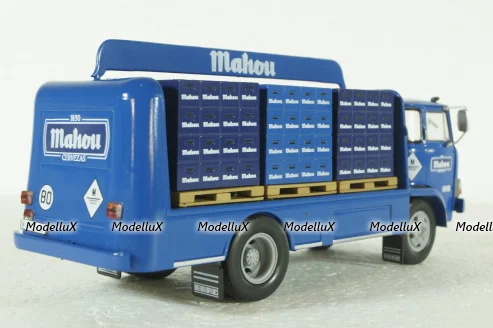 Ebro E-95 Truck Portabottiglie Mahou 2-assi 1976, Camiones y Autobuses, Salvat 1:43