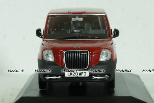 LEVC electric TX5 Taxi Prototype VN5 Van Royal Mail 2020, red, 43TX5003, Oxford 1:43