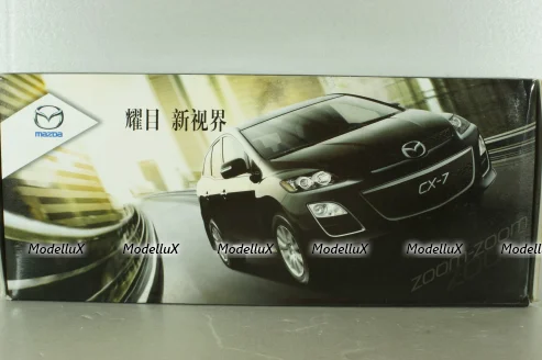 Mazda CX-7 black, Paudi 1:18