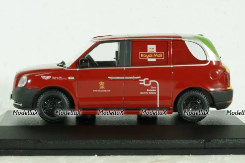 LEVC electric TX5 Taxi Prototype VN5 Van Royal Mail 2020, red, 43TX5003, Oxford 1:43