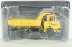 Barreiros Puma Truck Cassone Ribaltabile Movimento Terra 2-Assi 1961, Yellow Camiones y Autobuses, Salvat 1:43