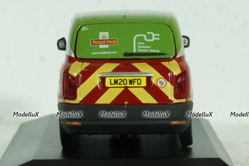 LEVC electric TX5 Taxi Prototype VN5 Van Royal Mail 2020, red, 43TX5003, Oxford 1:43