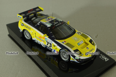 Chevrolet Corvette C5-R #73 Le Mans 2007, yellow, LMM128, IXO 1:43 