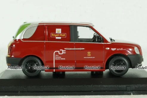 LEVC electric TX5 Taxi Prototype VN5 Van Royal Mail 2020, red, 43TX5003, Oxford 1:43