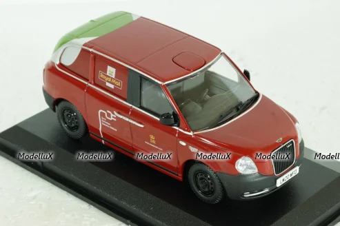 LEVC electric TX5 Taxi Prototype VN5 Van Royal Mail 2020, red, 43TX5003, Oxford 1:43