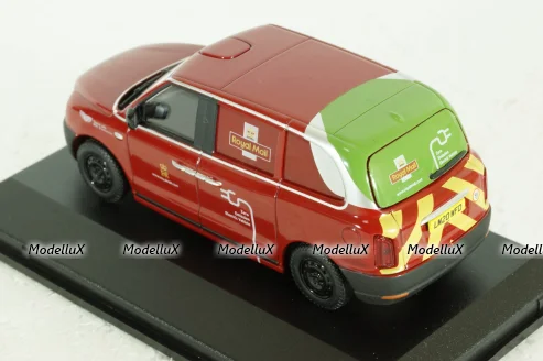 LEVC electric TX5 Taxi Prototype VN5 Van Royal Mail 2020, red, 43TX5003, Oxford 1:43