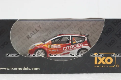 Citroen C2 S1600 WRC #41 Rally Monte Carlo 2005, RAM173, IXO 1:43