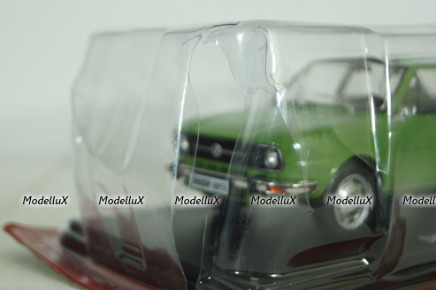 Skoda 105 L, 1978, green, Hachette 1:24 Выпуск №37 С журналом!
