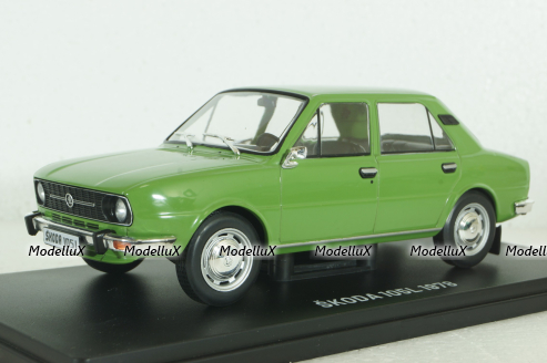 Skoda 105 L, 1978, green, Hachette 1:24 Выпуск №37 С журналом!