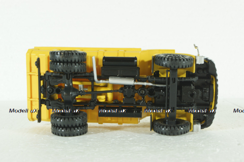 Barreiros Puma Truck Cassone Ribaltabile Movimento Terra 2-Assi 1961, Yellow Camiones y Autobuses, Salvat 1:43