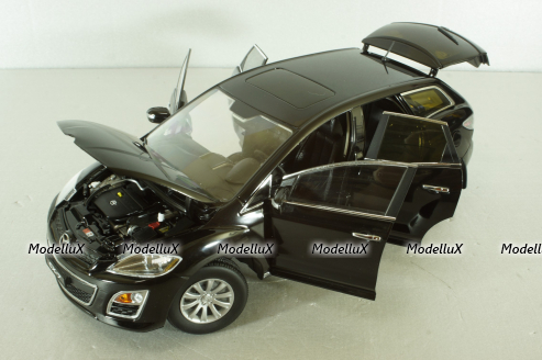 Mazda CX-7 black, Paudi 1:18