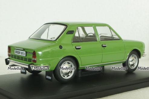 Skoda 105 L, 1978, green, Hachette 1:24 Выпуск №37 С журналом!