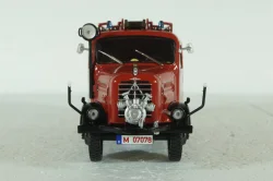 Borgward LF8 Truck 1958  Fire Engine, Camions de Pompiers, Hachette 1:43