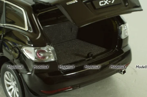 Mazda CX-7 black, Paudi 1:18
