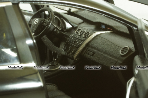 Mazda CX-7 black, Paudi 1:18