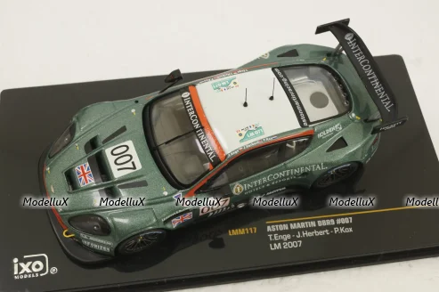Aston Martin DBR9 #007 LeMans 2007 green, LMM117,  IXO 1:43