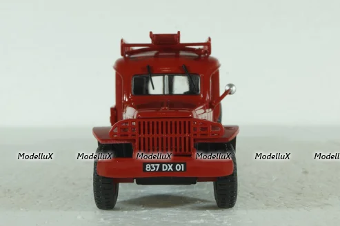 Dodge WC54 Truck Scala With Trailer 1949, Camions de Pompiers, Hachette 1:43