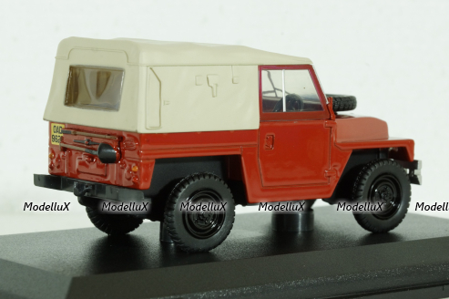 Land Rover Lightweight, red,  43LRL011, Oxford 1:43