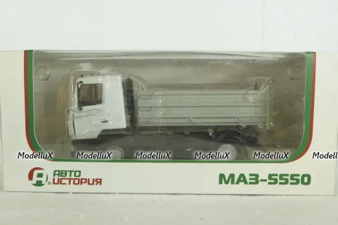 Маз-5550, самосвал, 101357.2, Автоистория 1:43