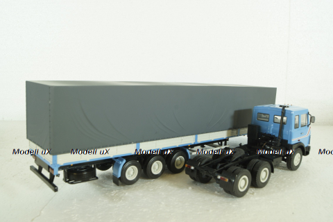 Маз-6422 с п/прицепом Маз-9758, 101579, Автоистория 1:43