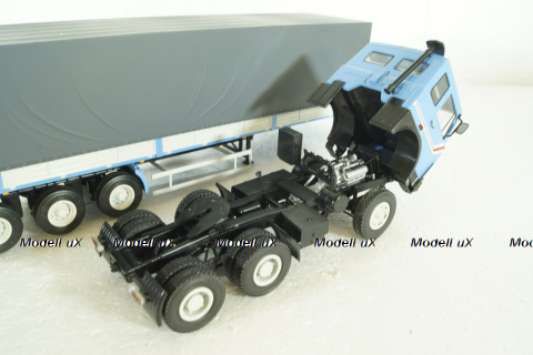 Маз-6422 с п/прицепом Маз-9758, 101579, Автоистория 1:43