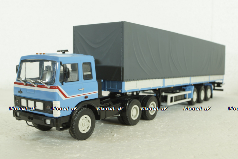 Маз-6422 с п/прицепом Маз-9758, 101579, Автоистория 1:43