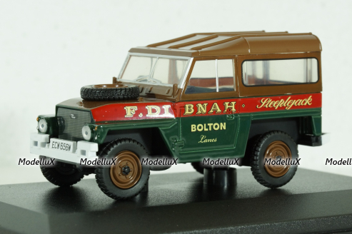 Land Rover Lightweight Hard Top Fred Dibnah, 43LRL006, Oxford 1:43