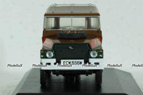 Land Rover Lightweight Hard Top Fred Dibnah, 43LRL006, Oxford 1:43