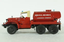 GMC CC Diamond Tanker Truck Service Incendie 1963, Camions de Pompiers, Hachette 1:43